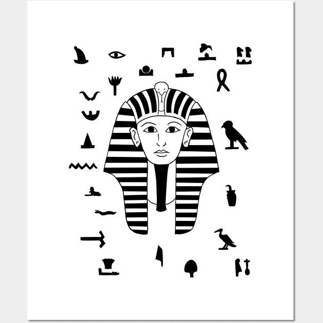 Pharaoh Wall Art by cypryanus